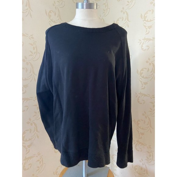 Ladies Size Large AllSaints Black Sweater - Picture 1 of 4